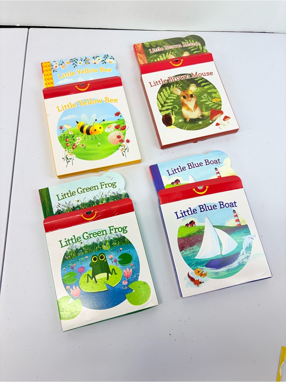 Set of 4 McDonald's Happy Meal Readers Cottage Door Press Little Critters Collec